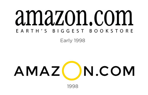 Die Logo Geschichte Von Amazon