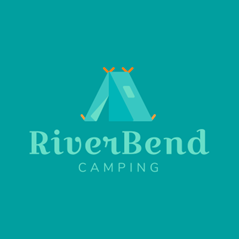 camping nature logo