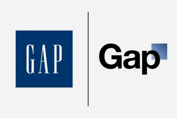 echec changement de logo gap