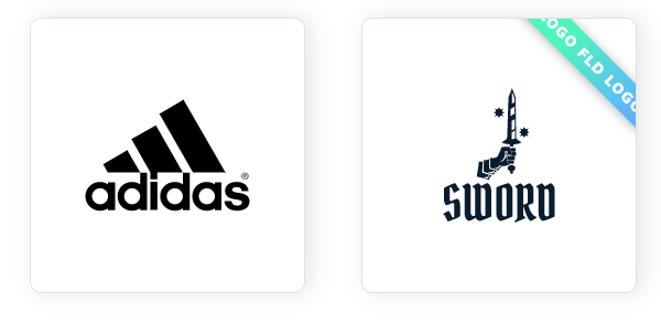 Examples of Combined Adidas + Free Logo Design LogosExamples of Combined Adidas + Free Logo Design Logos