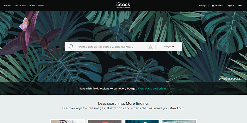 Banque d'images iStock
