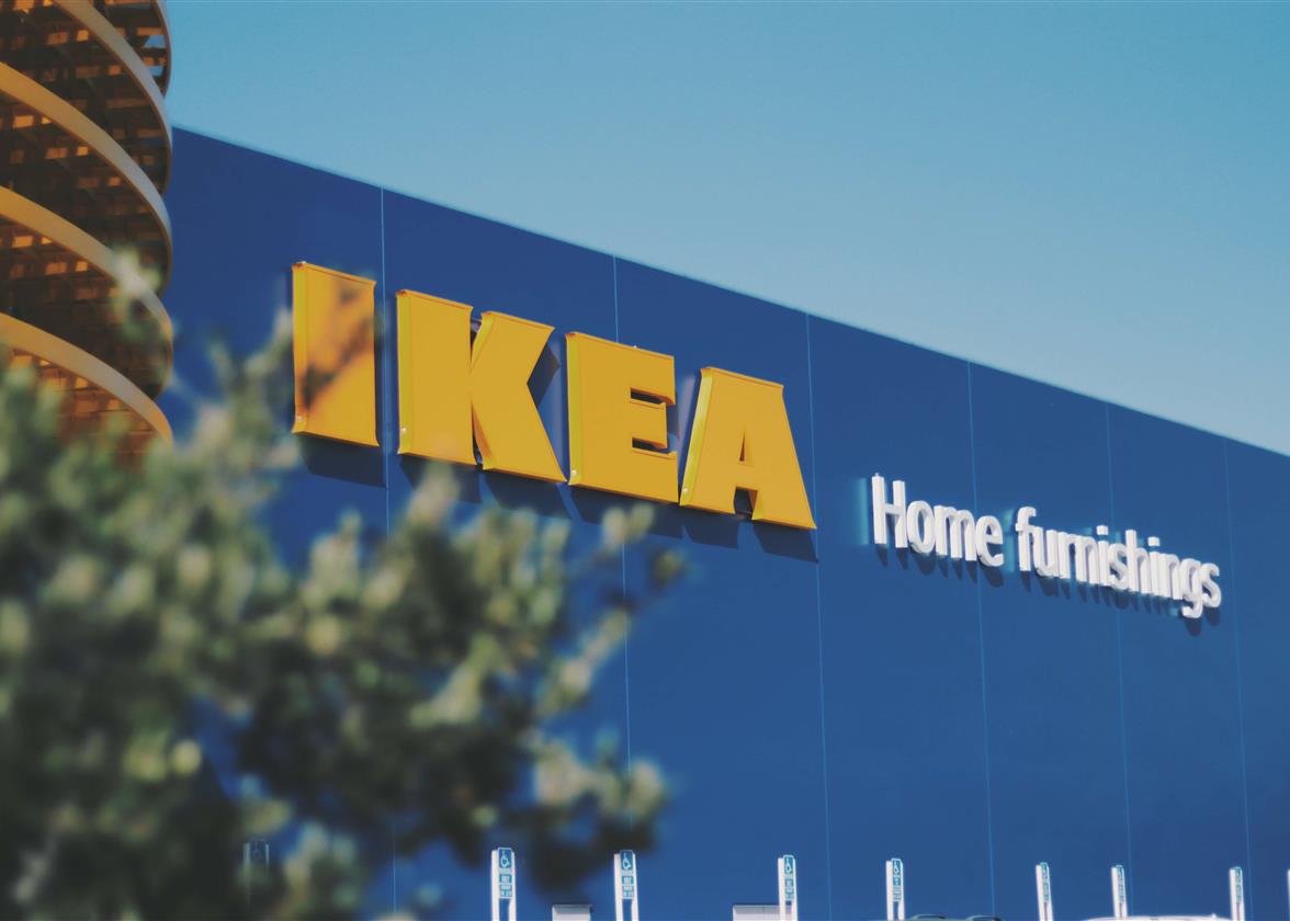A história do logotipo da IKEA