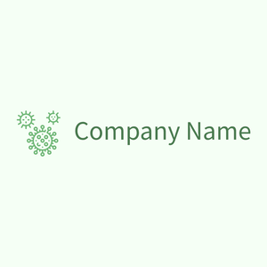 Coronavirus logo on a Honeydew background - Medical & Farmacia