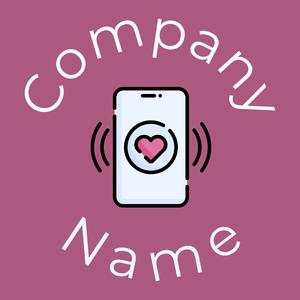 Smartphone logo on a Tapestry background - Comunicazioni