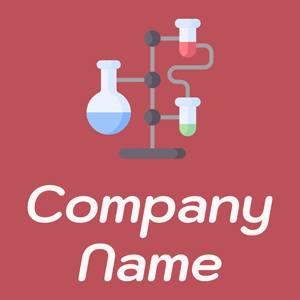 Experimental logo on a Blush background - Médicale & Pharmaceutique