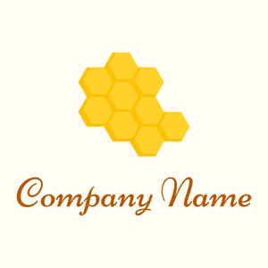 Bee hive on a Floral White background - Meio ambiente