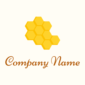 Bee hive on a Floral White background - Environnement & Écologie