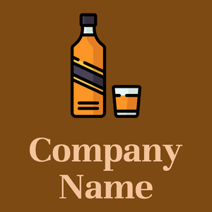 Whiskey on a Raw Umber background - Eten & Drinken