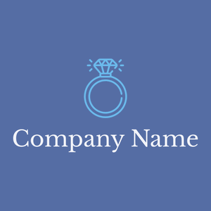 Diamond ring logo on a San Marino background - Moda & Belleza