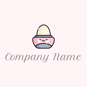 Lip balm logo on a Lavender Blush background - Mode & Schoonheid