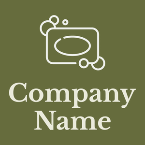 Soap logo on a Chalet Green background - Nettoyage & Entretien