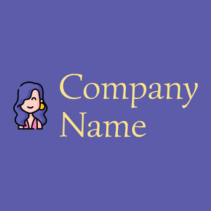 Famous logo on a Rich Blue background - Abstrato