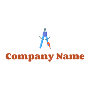 Maya Blue Compass on a White background - Technologie