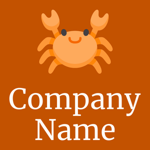 Rajah Crab on a Tenne (Tawny) background - Animais e Pets