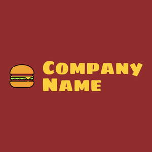 Burger on a Guardsman Red background - Eten & Drinken