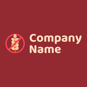 Gluten Free logo on a Bright Red background - Agriculture