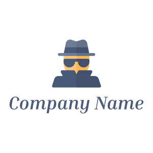 Spy logo on a White background - Abstrato
