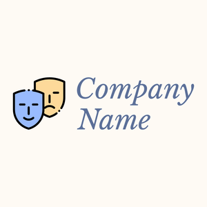 Comedy logo on a Floral White background - Divertissement & Arts