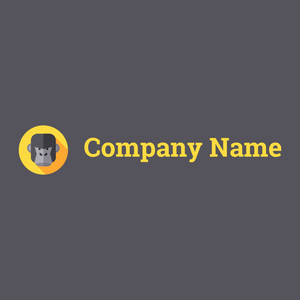 Gorilla logo on a Mulled Wine background - Animales & Animales de compañía