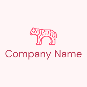 Tiger logo on a Snow background - Animals & Pets