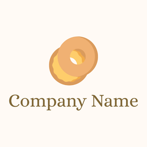 Harvest Gold Bagel on a Seashell background - Alimentos & Bebidas