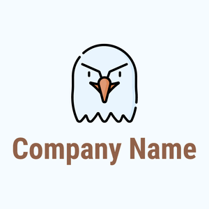 Eagle on a Alice Blue background - Dieren/huisdieren
