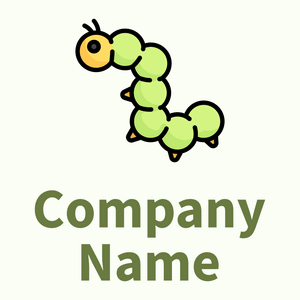 Caterpillar logo on a Ivory background - Animali & Cuccioli