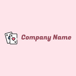 White Poker cards on a Lavender Blush background - Automobile & Véhicule