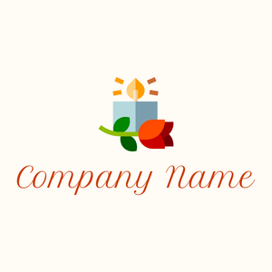 Rose on a Floral White background - Religiosidade