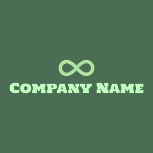 Infinity logo on a Como background - Abstrato