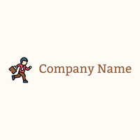 Busy logo on a Floral White background - Esportes