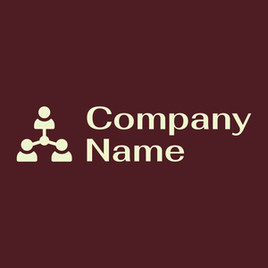 People logo on a Bordeaux background - Comunidad & Sin fines de lucro