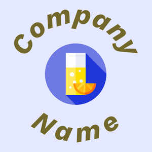 Lemonade logo on a Ghost White background - Comida & Bebida