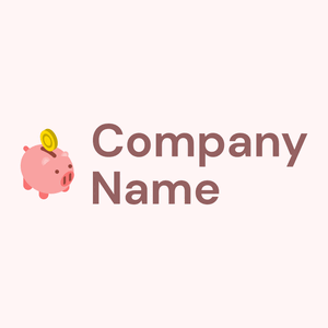Sundown Piggy bank on a Snow background - Empresa & Consultantes