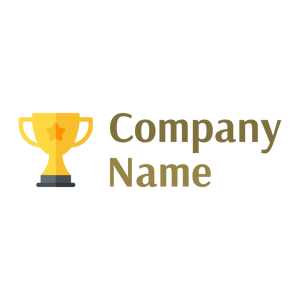 Saffron Trophy on a White background - Arte & Intrattenimento