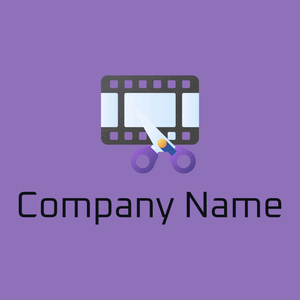 Video editing app logo on a Purple Mountain's Majesty background - Entreprise & Consultant