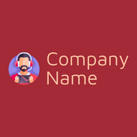 Gamer logo on a Brown background - Jeux & Loisirs