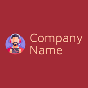 Gamer logo on a Brown background - Jeux & Loisirs