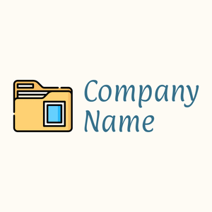 Case file logo on a Floral White background - Empresa & Consultantes