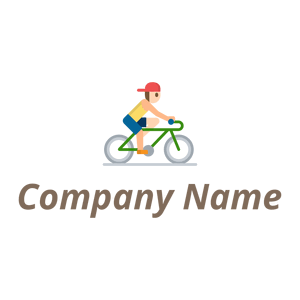 Bicycle logo on a White background - Auto & Voertuig