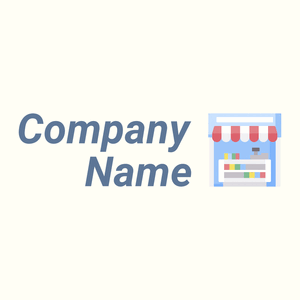 Shop logo on a pale background - Architectuur