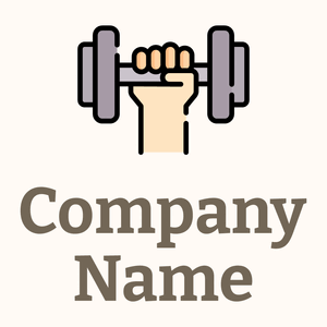 Dumbbell on a Seashell background - Domaine sportif