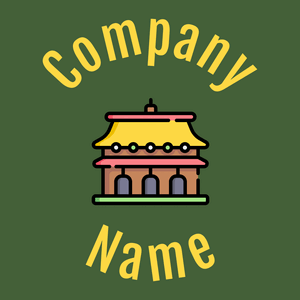 Temple logo on a Green House background - Politics