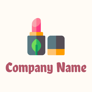 Organic product logo on a Floral White background - Mode & Beauté