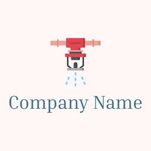 Fire alarm logo on a Snow background - Security