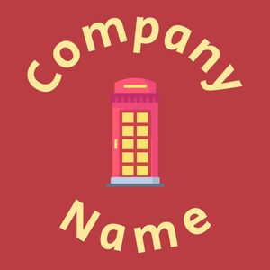 Telephone booth on a Sunset background - Reise & Hotel