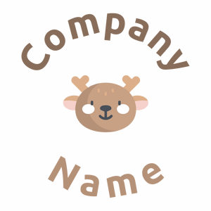 Deer on a White background - Animaux & Animaux de compagnie