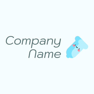 Condom logo on a Azure background - Medizin & Pharmazeutik