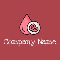 Red blood cells on a Chestnut background - Medical & Farmacia