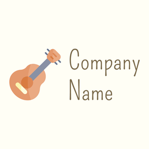 Guitar on a Ivory background - Entertainment & Arts